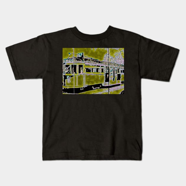 Glen Eira Tram Kids T-Shirt by Tovers